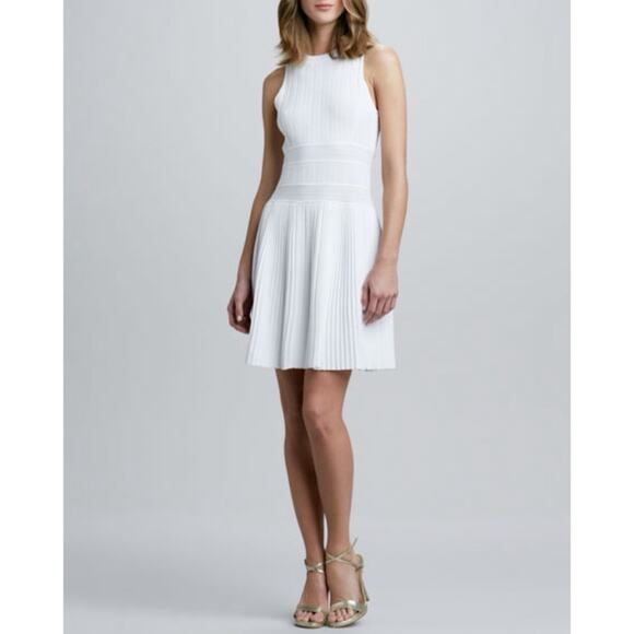 Theory Chloh Ribbed Knit Dress - Picture 1 of 8